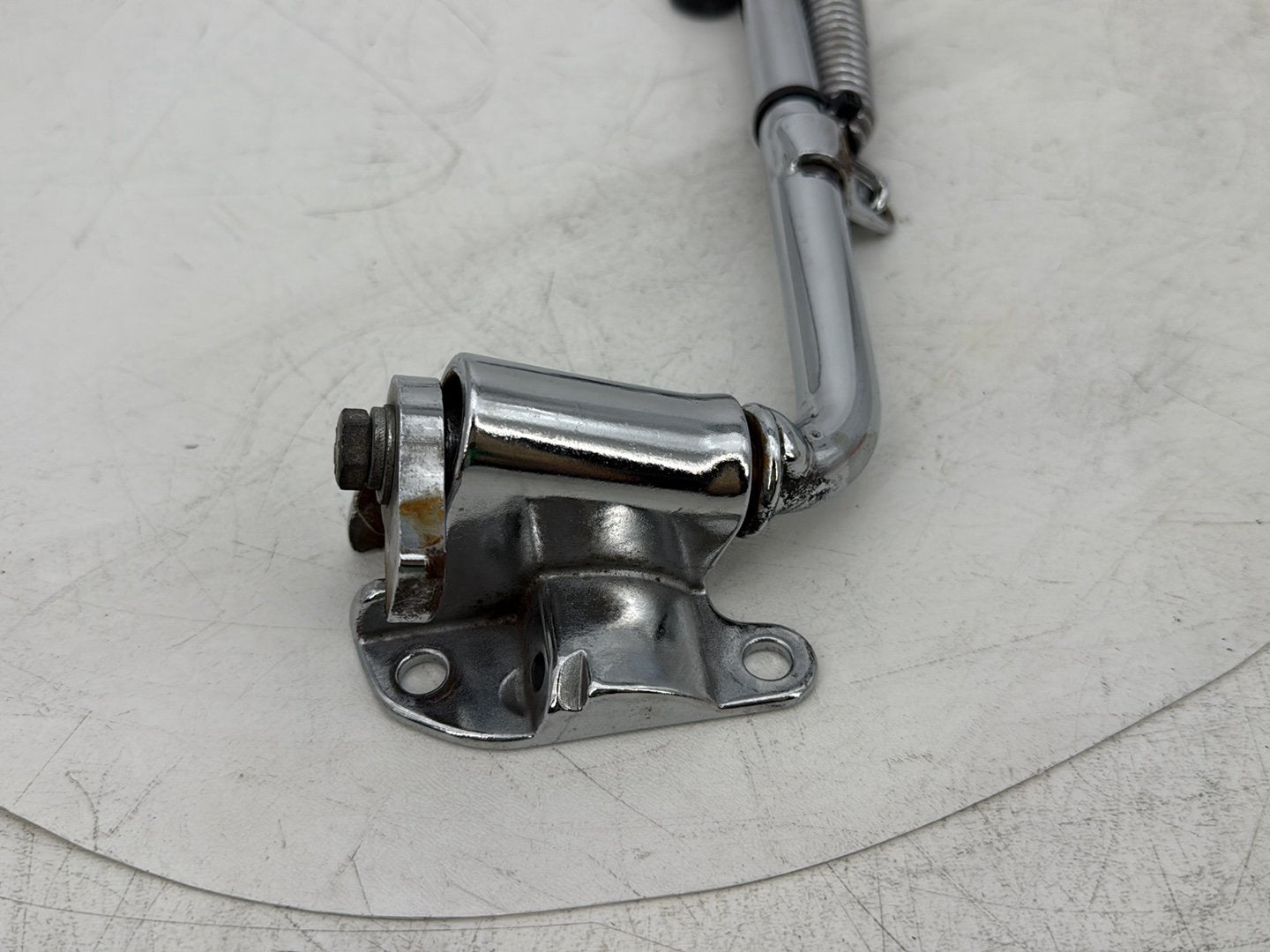 2008 Harley Electra Glide Touring Ultra FLHTCUI OEM Left Side Jiffy Kick Stand & Spring