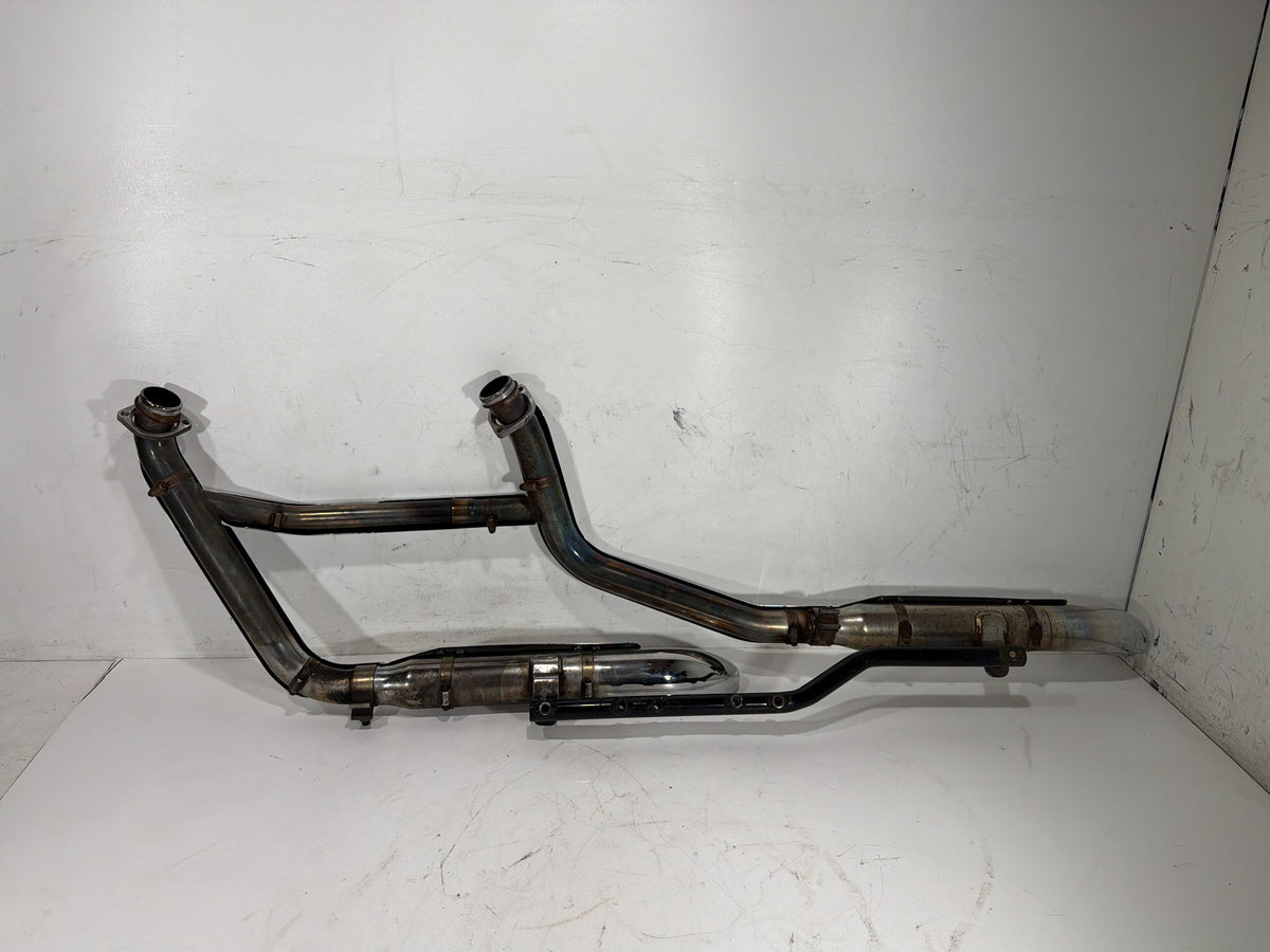 1997 Harley Heritage Softail Classic OEM Exhaust Header Pipes Muffler