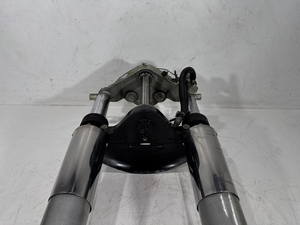 93 Harley Electra Touring Sport Front Triple Tree Set & LH RH Fork Legs Sliders