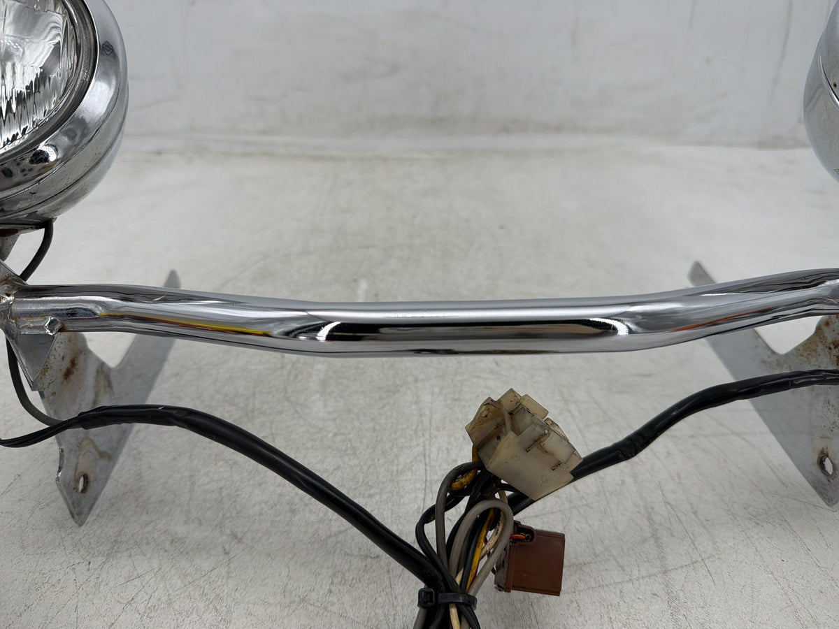1991 Harley Electra Glide Touring Classic OEM Front Turn Signal Indicators Aux Light Bar