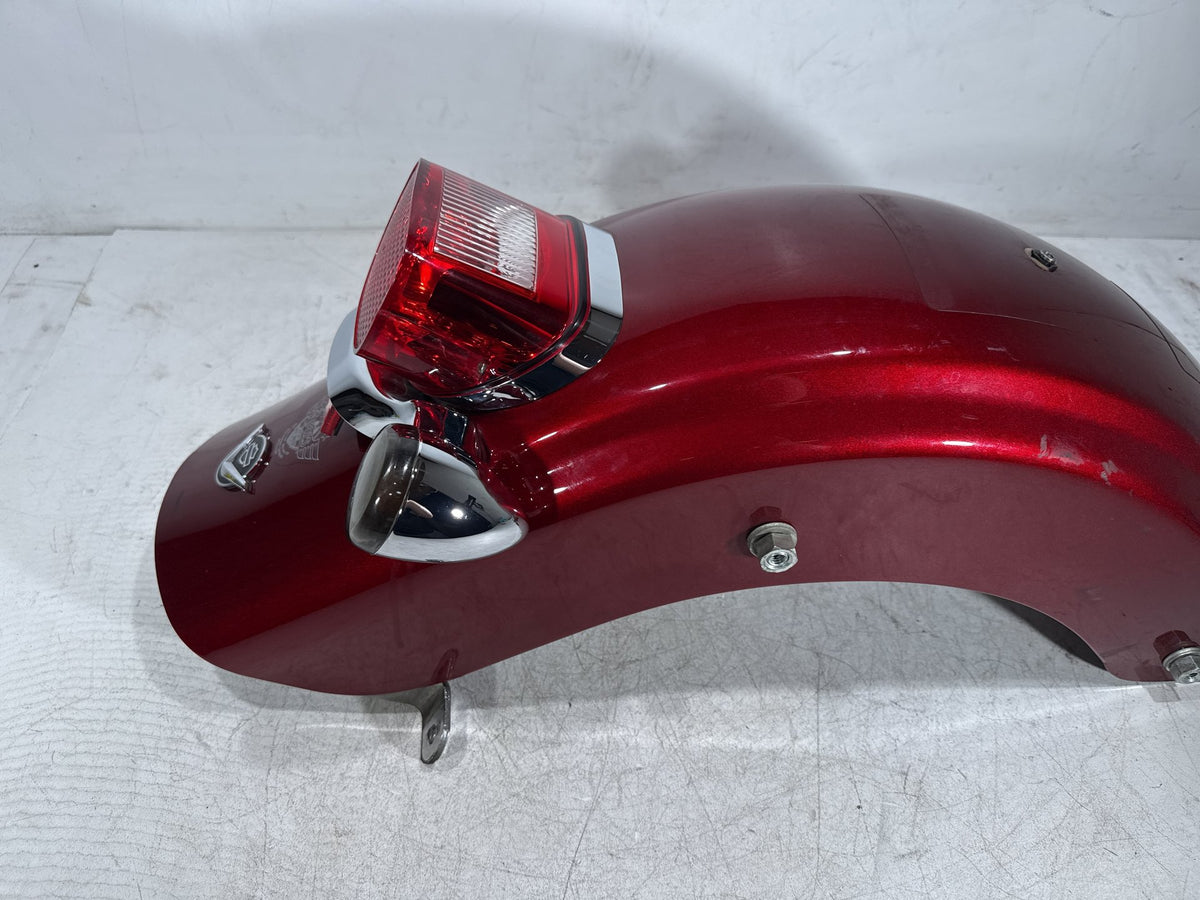 2009 Harley Electra Glide Touring CVO Eagle Rear Wheel Fender & Turn Signals Bar