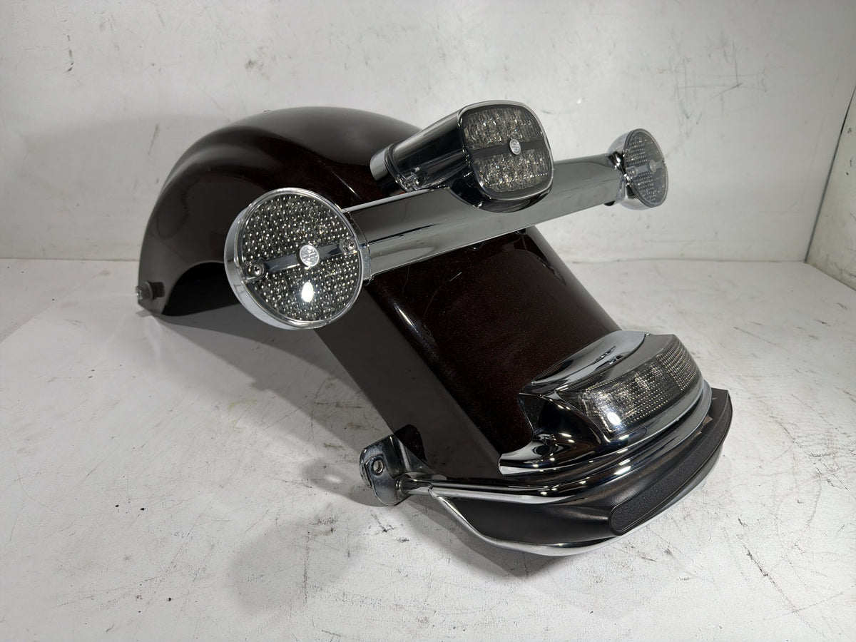 2011 Harley Electra Glide Touring Ultra OEM Rear Wheel Fender & Turn Signals Bar
