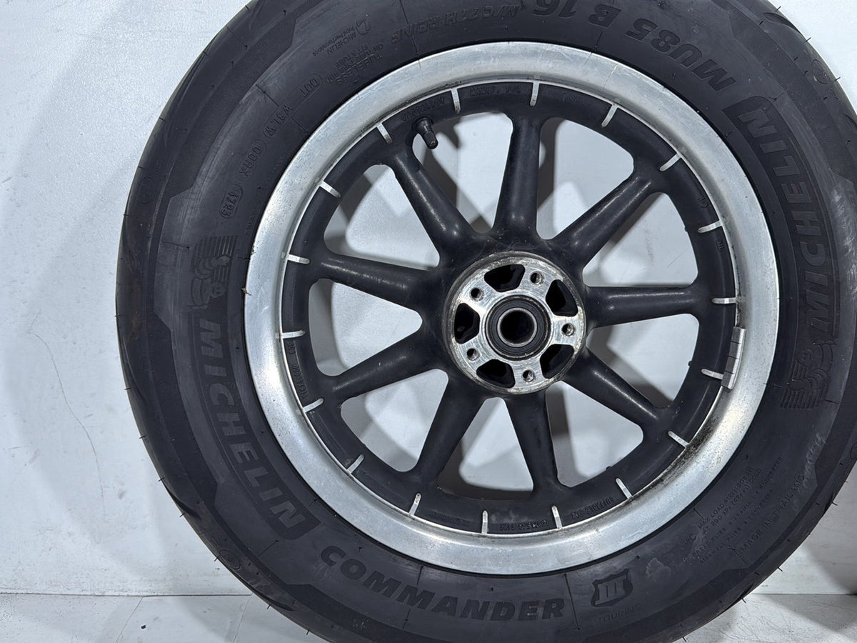 2005 Harley Road King Touring Police OEM Front & Rear Wheel Rim Tire 16"