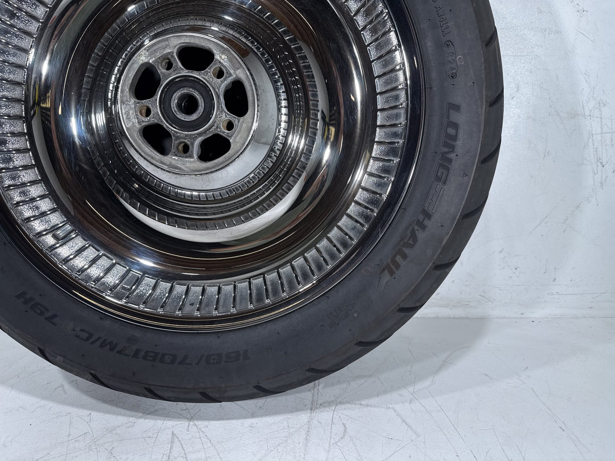 2003 Harley Softail Deuce FXSTDI OEM Rear Wheel Rim Tire 160/70B17 17"