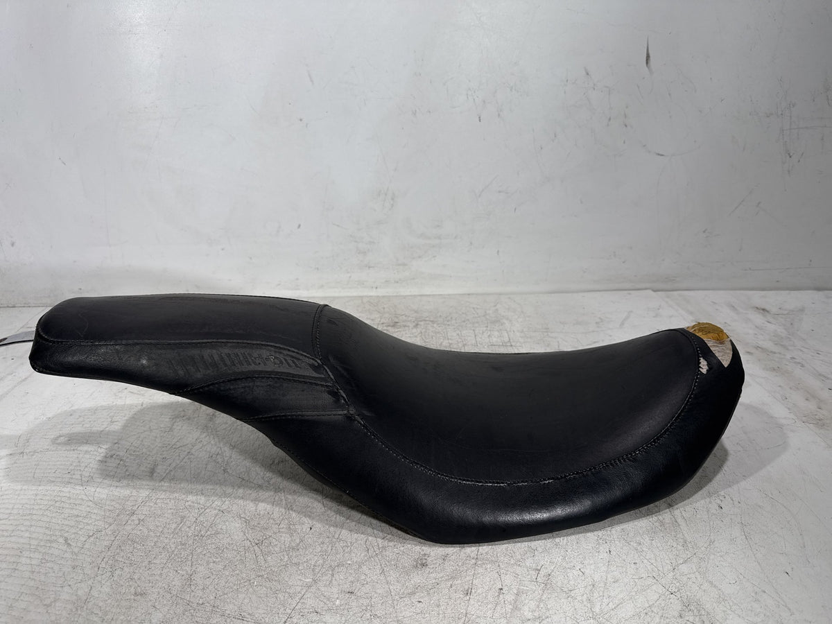 2002 Harley Dyna Wide Glide FXDWG OEM Passenger Rider Driver Seat Saddle TORN