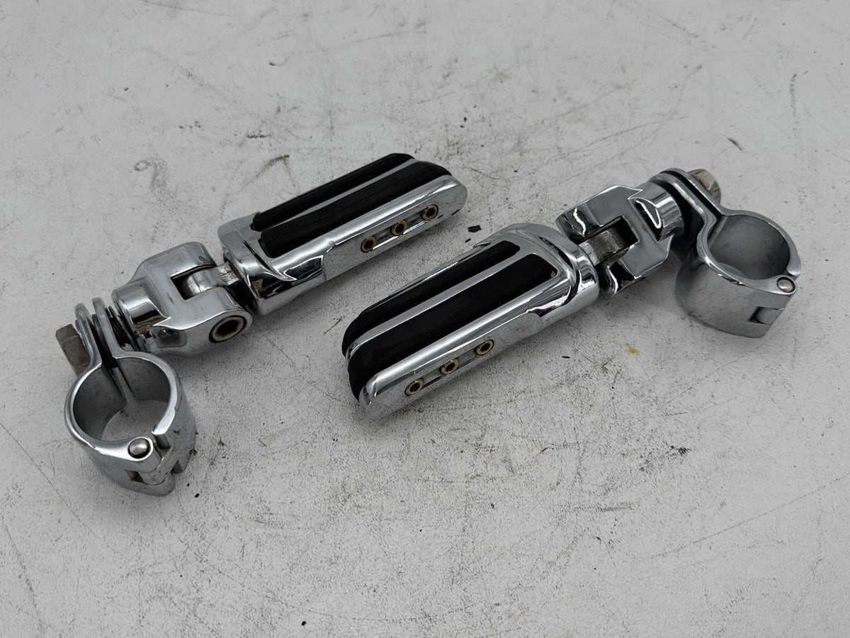 1997 Harley Road King Touring Police FLHPI OEM Front Right Left Highway Foot Pegs
