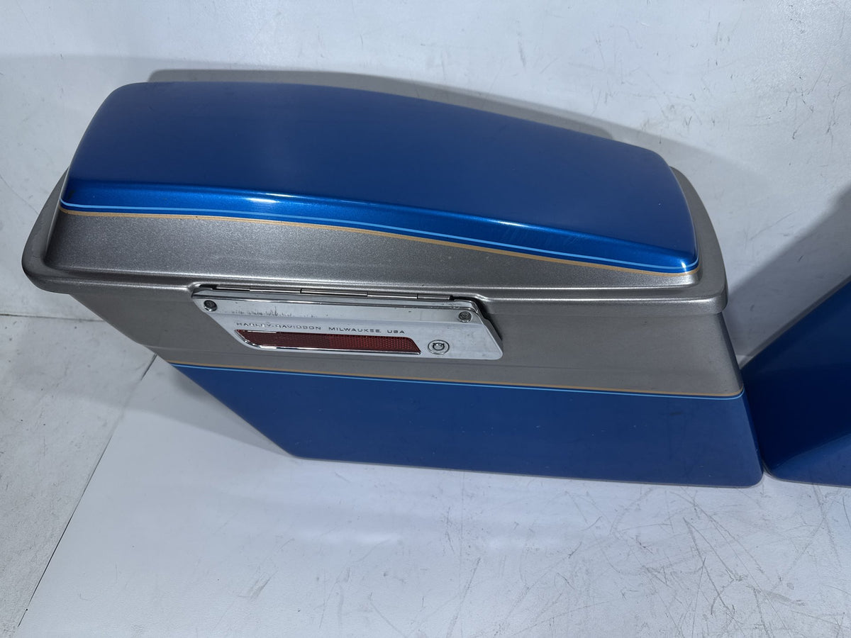 1996 Harley Electra Glide Touring Ultra OEM Left Right Saddlebags Luggage NOKey