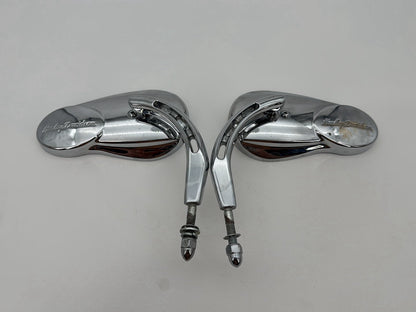 2007 Harley Softail Heritage Classic FLSTC OEM Left Right Rear View Mirror