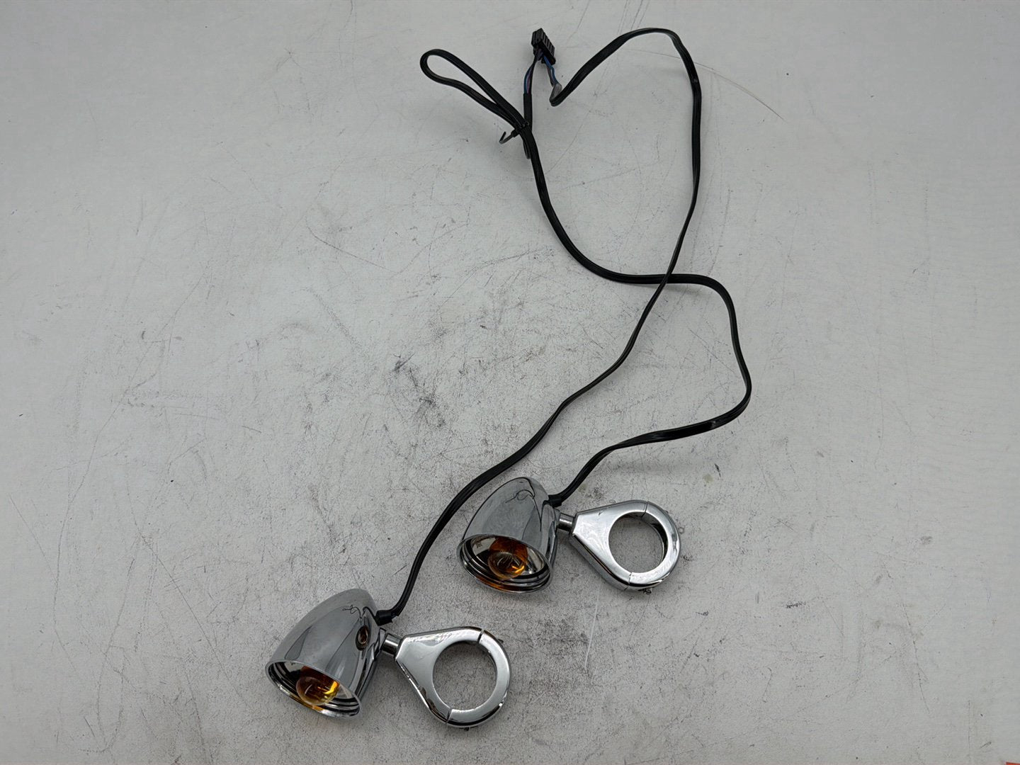 2006 Harley Sportster 1200 Custom XL1200C OEM Front Left Right Turn Signal Indicators