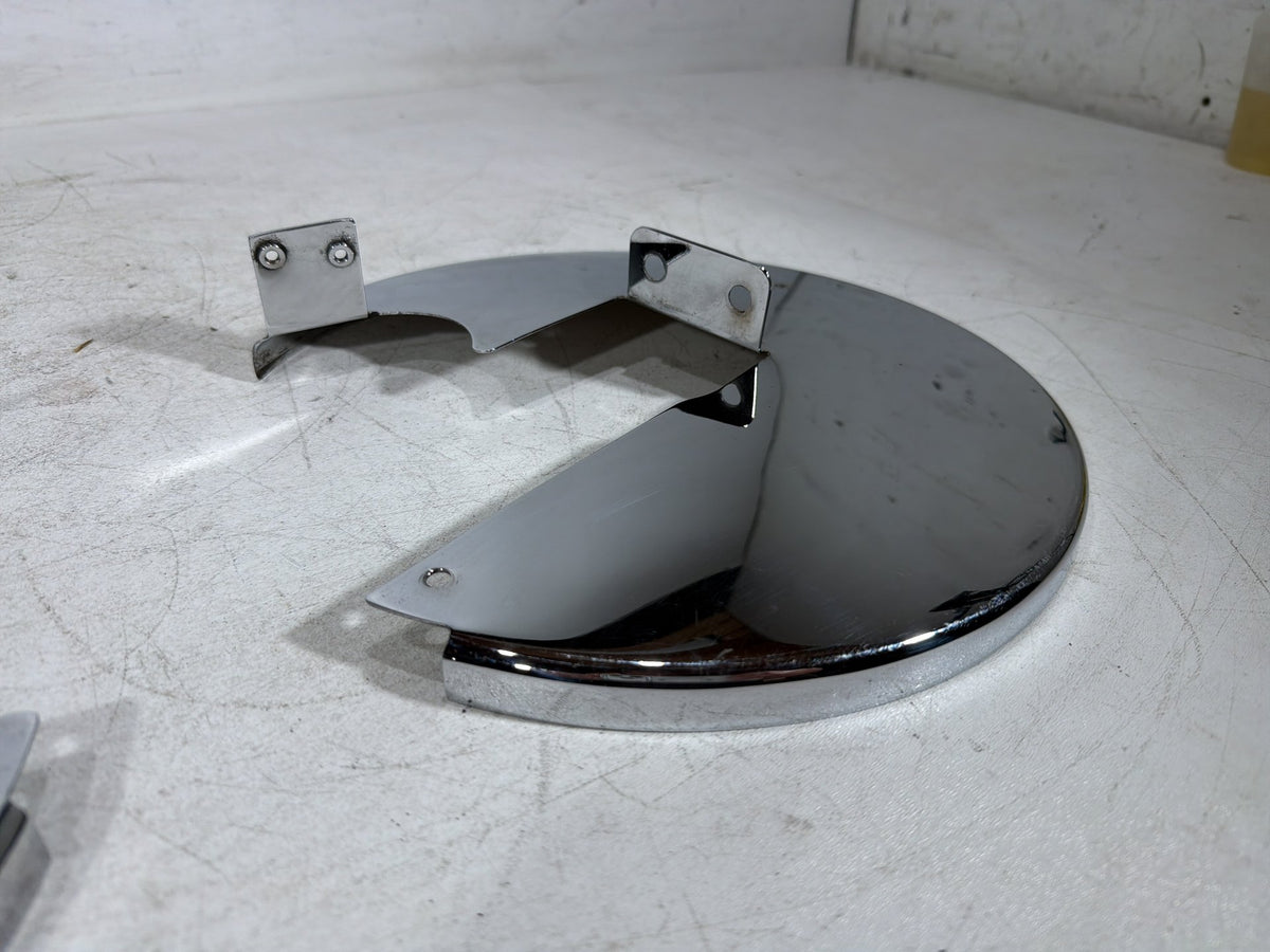 1997 Harley Road King Touring FLHR OEM Front Wheel Axle Rotor Caliper Covers Kit