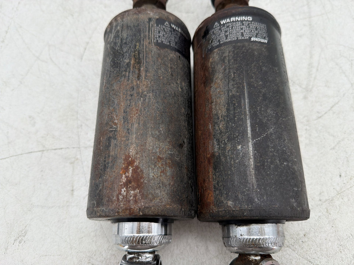 2001 Harley Fat Boy Softail FLSTF OEM Rear Left Right Shock Absorbers