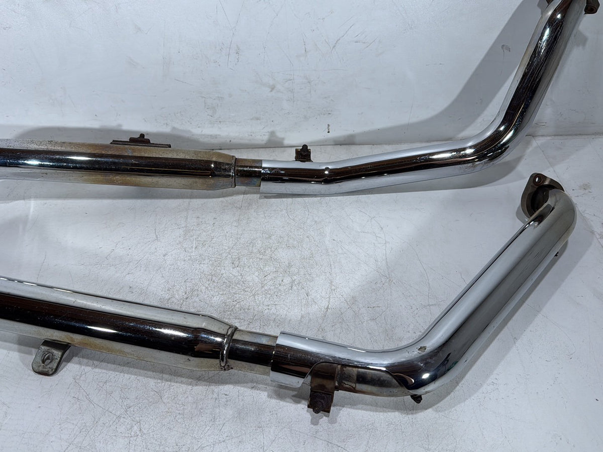 2004 Harley Heritage Softail Classic FLSTCI OEM Exhaust Header Pipes Muffler