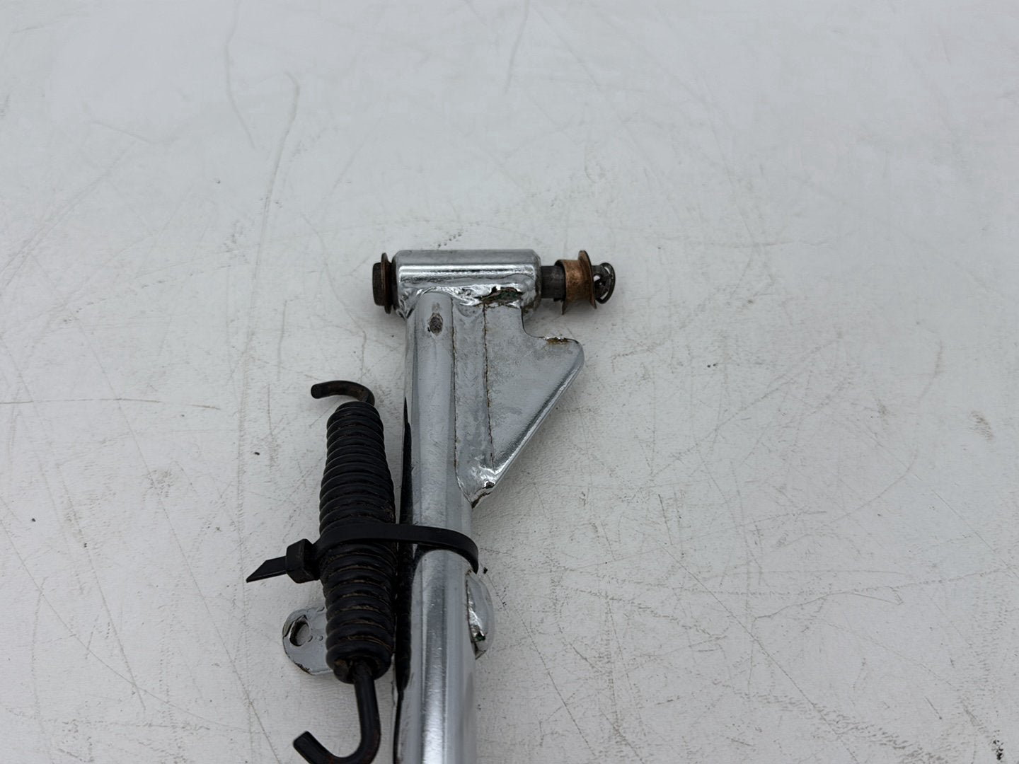 2006 Harley Sportster XL883C 883 Custom OEM Left Side Jiffy Kick Stand & Spring