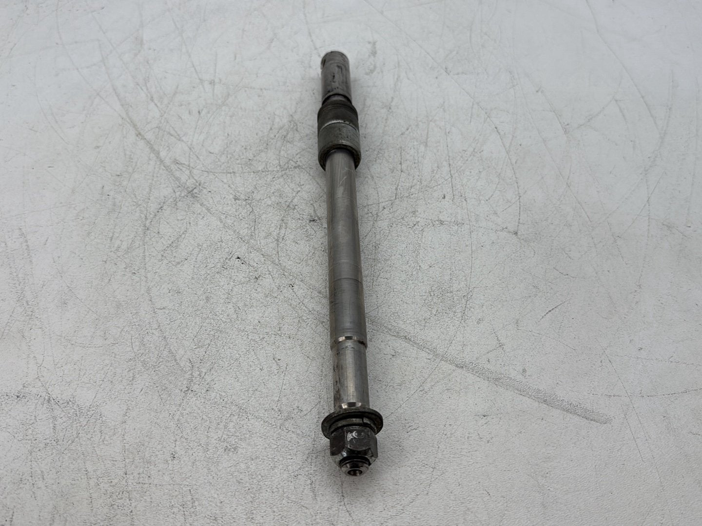 2000 Harley Dyna FXDWG Wide Glide OEM Front Wheel Axle Bolt Shaft