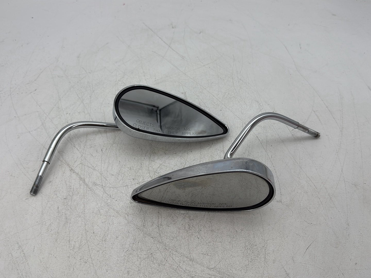 2000 Harley Dyna FXDWG Wide Glide OEM Left Right Rear View Mirror