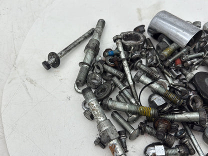 2005 Harley Dyna FXDWG Wide Glide OEM Hardware Bolts Nuts & Brackets