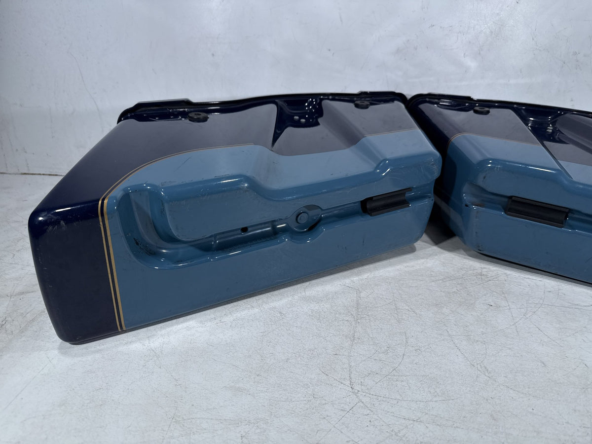 2011 Harley Electra Glide Touring Police OEM Left Right Saddlebags Luggage NOKey