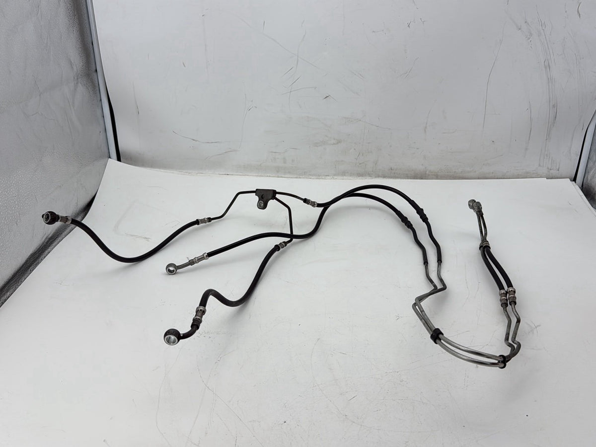 2008 Harley Road King Touring FLHR OEM Front Brake Hose Line Pipe ABS