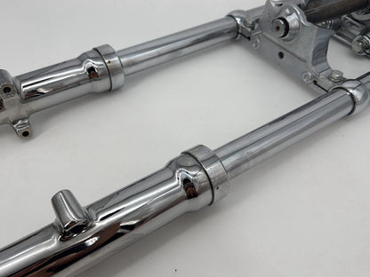 1999 - 2006 Harley-Davidson Dyna Wide Glide Front Triple Tree Set & LH RH Fork Legs Sliders 45679-92 , 45874-91
