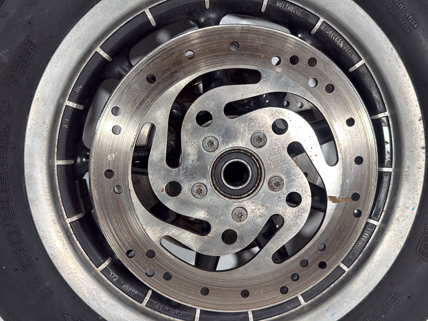 2006 Harley Touring FLHRI Road King OEM Front & Rear Wheel Rim Tire