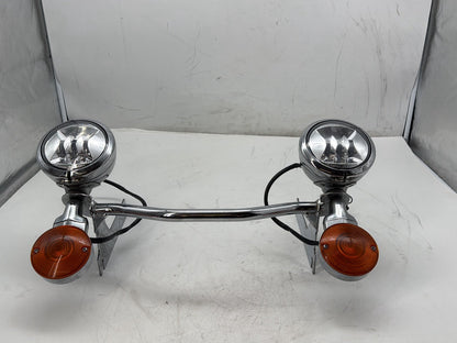 2006 Harley Touring FLHTCI Electra Glide Classic OEM Front Turn Signal Indicators Aux Light Bar