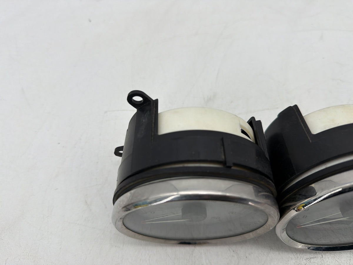 13 Harley Street Glide Touring Air Oil Volt Fuel Tacho Speedo Gauges Silver 67K