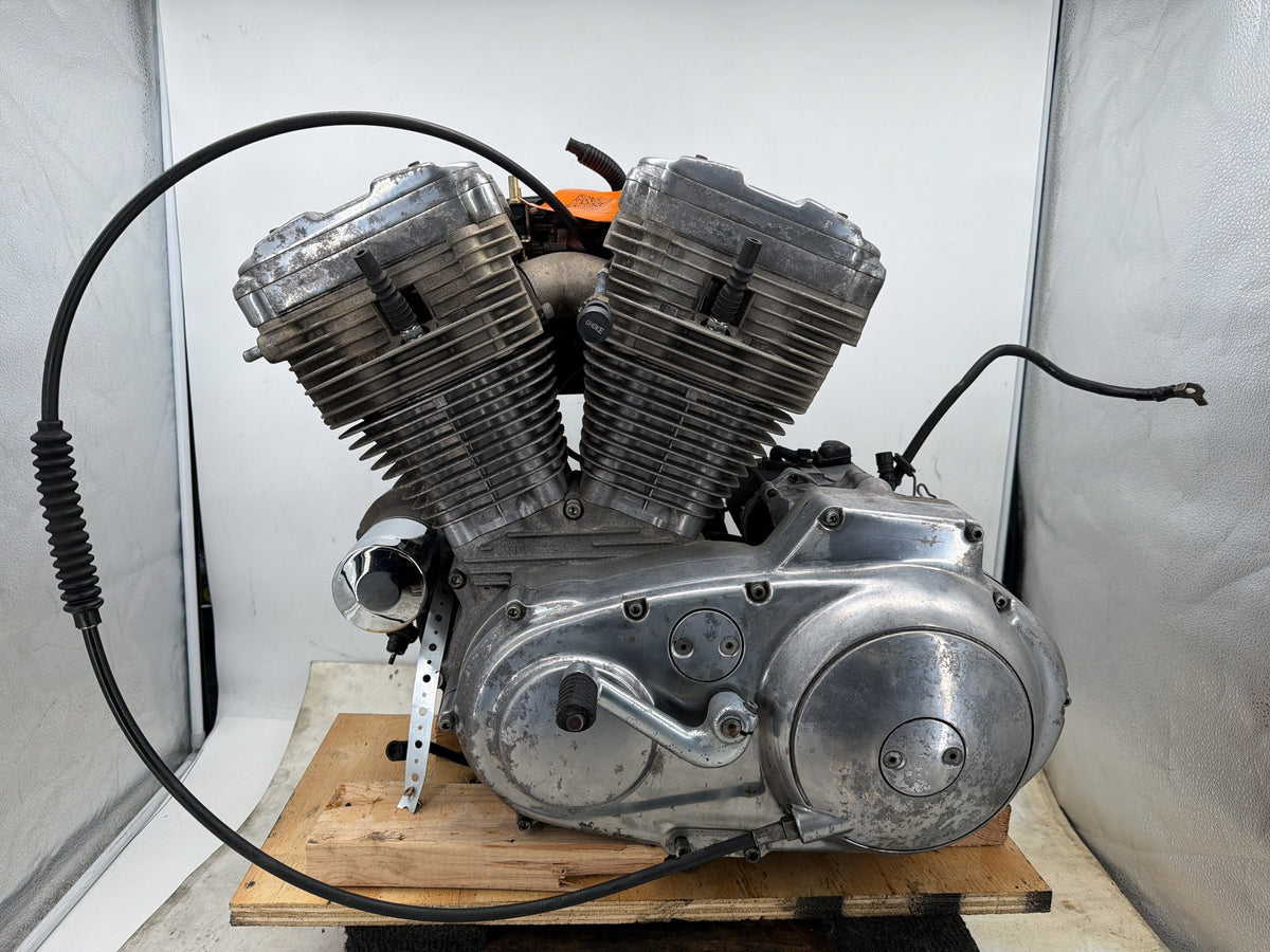 1991 Harley Sportster 883 Deluxe XLH883 CARB 883 Engine Motor Transmission 2K
