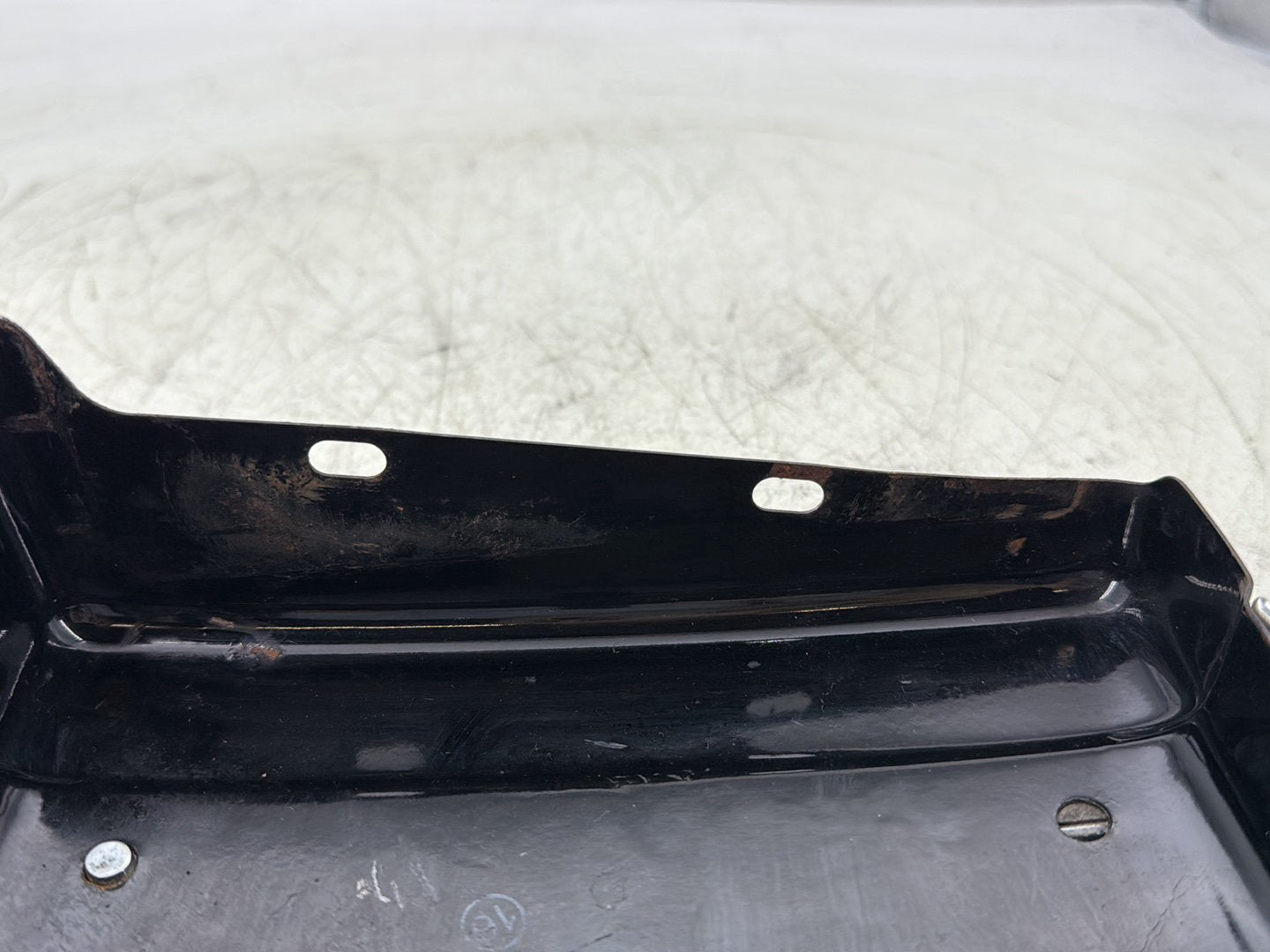 2012 Harley Dyna Super Glide Custom FXDCI OEM Lower Battery Tray Stay Box Cover Panel