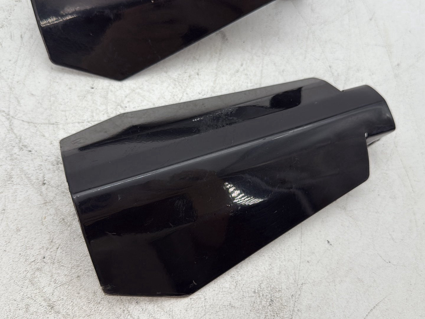 1997 Harley Softail Fat Boy FLSTF OEM Front Left Right Hand Shields Cover Shield