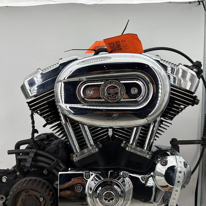 09 Harley Sportster XL1200 L 1200 Low OEM EFI 1200 Engine Motor Transmission 23K