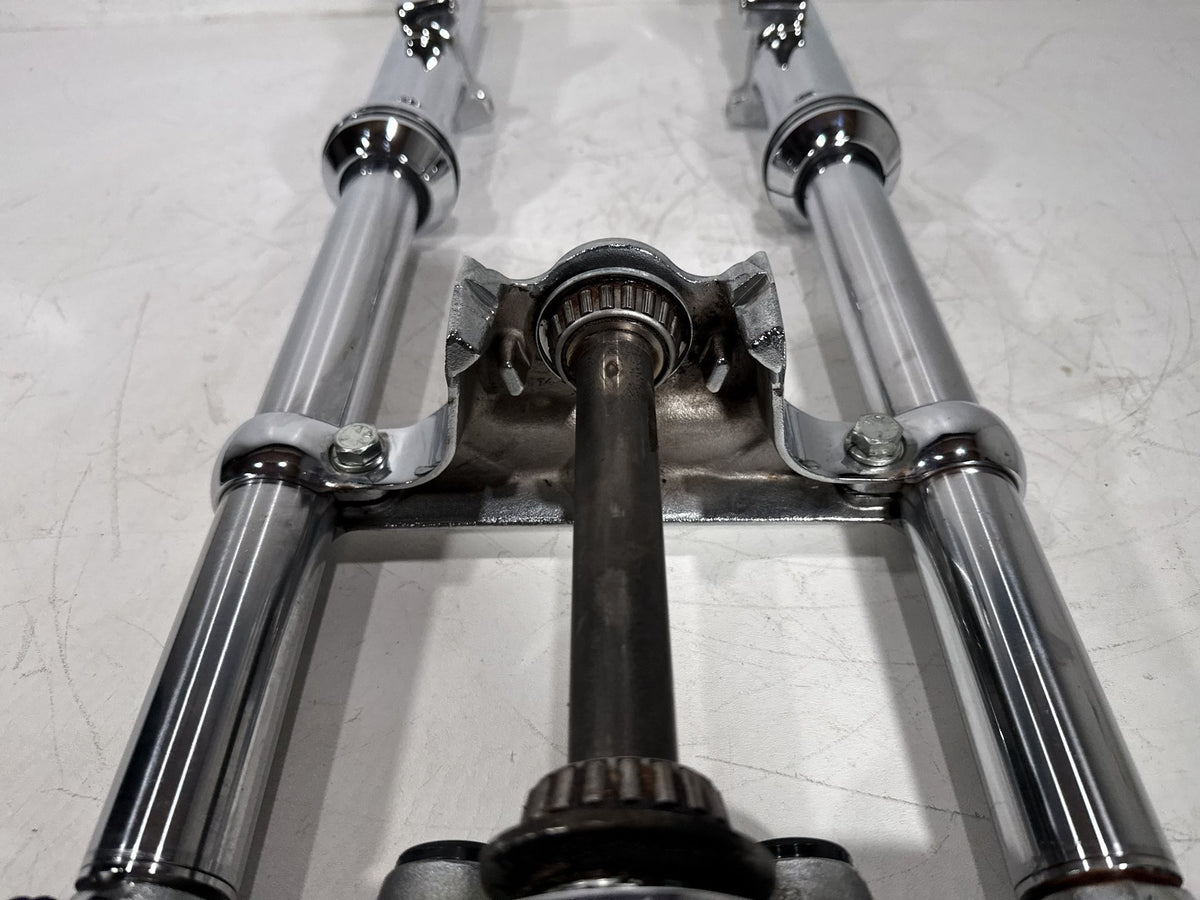 2001 Harley Softail Standard OEM Front Triple Tree Set & LH RH Fork Legs Sliders