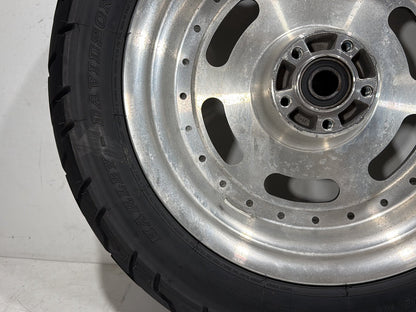 2010 Harley Dyna Fat Bob FXDF OEM Front & Rear Wheel Rim Tire 16"