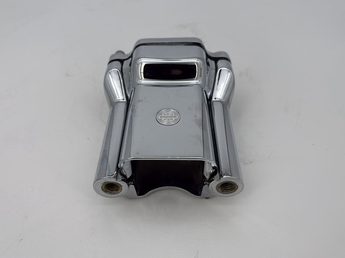 2003 Harley Sportster XL1200C Anniversary Front Handlebar Riser Top Clamp Chrome