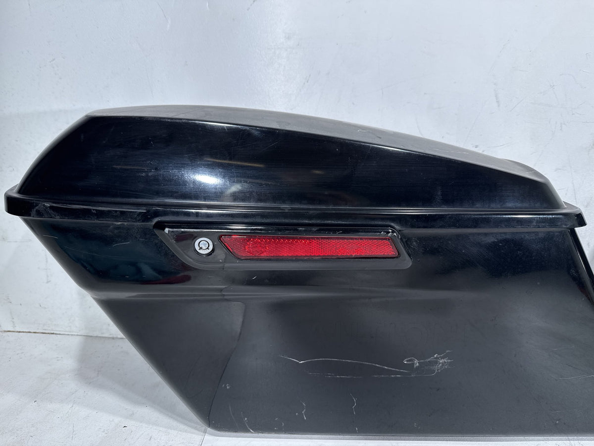 11 Harley Street Glide Touring FLHX-103 OEM Left Right Saddlebags Luggage NOKey