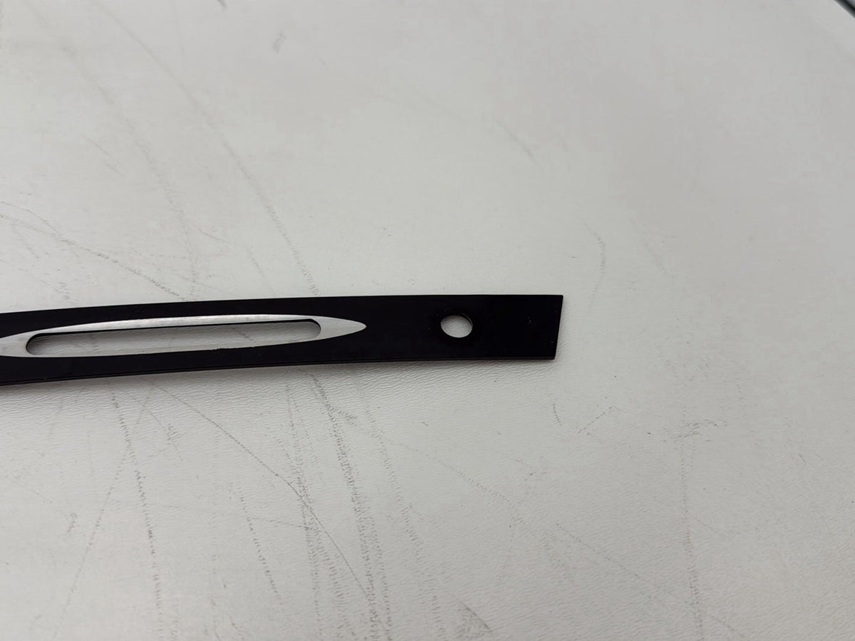 2010 Harley Touring Electra Glide Ultra OEM Front Windshield Mount Trim Strip