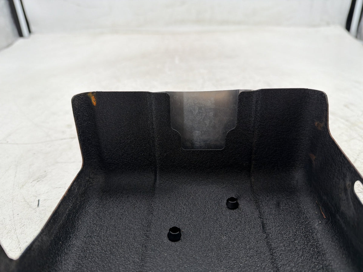 2012 Harley Dyna Fat Bob FXDF 103 OEM Lower Battery Tray Stay Box Cover Panel
