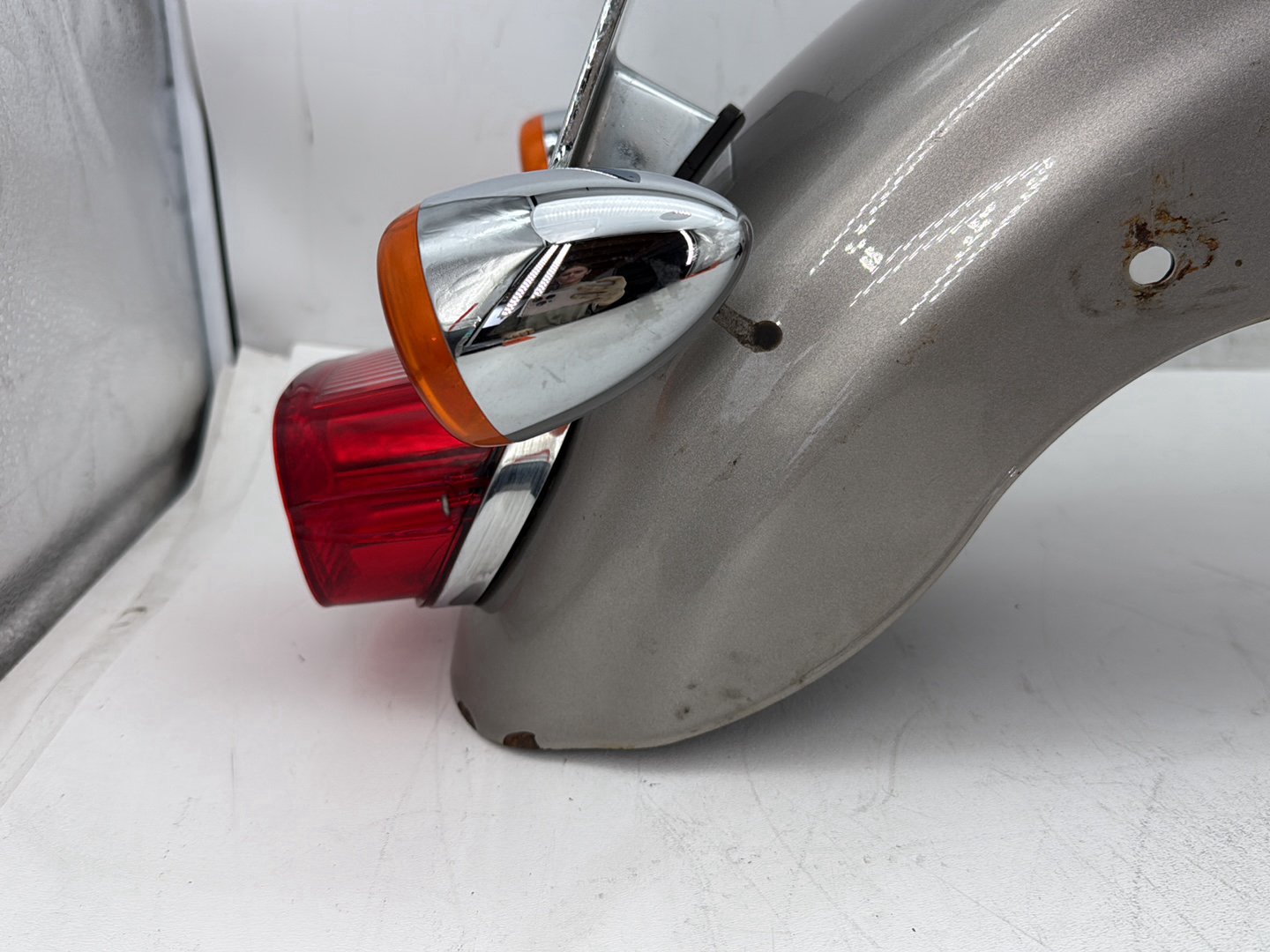 2009 Harley Sportster 883 Low XL883L OEM Rear Wheel Fender & Turn Signals Bar