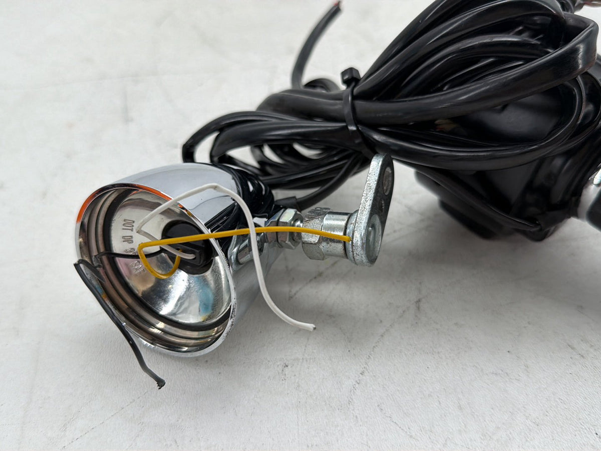 2014 Harley Dyna Low Rider Left Turn Signal Headlight Switches Controls SKULL