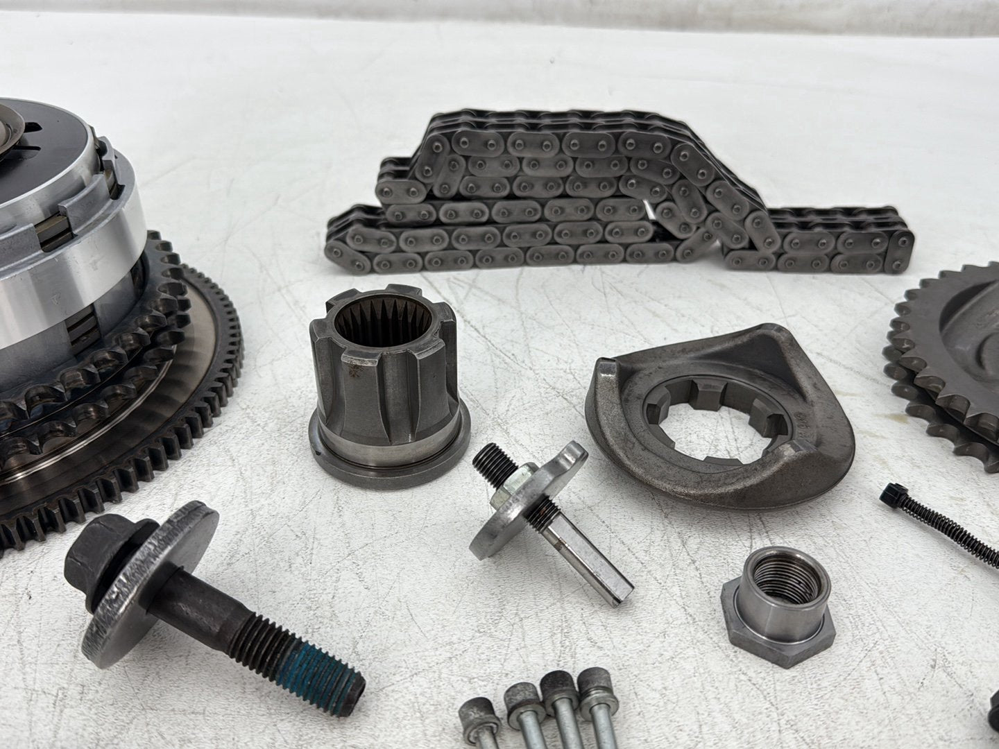 2010 Harley Dyna Fat Bob FXDF OEM Clutch Basket Chain Tensioner Kit