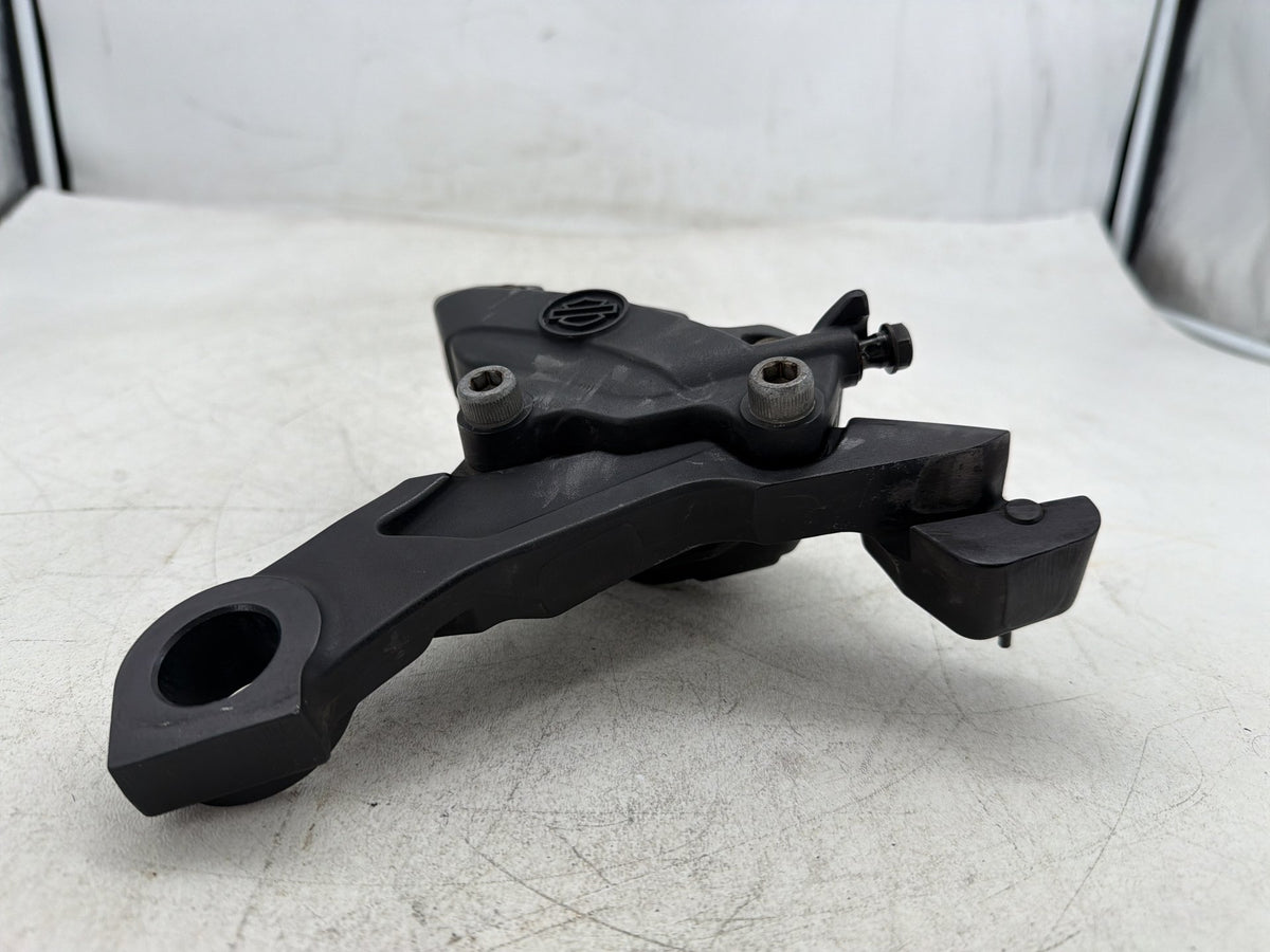09 Harley Electra Glide Touring CVO Eagle OEM Rear Back Brake Caliper w/ Bracket