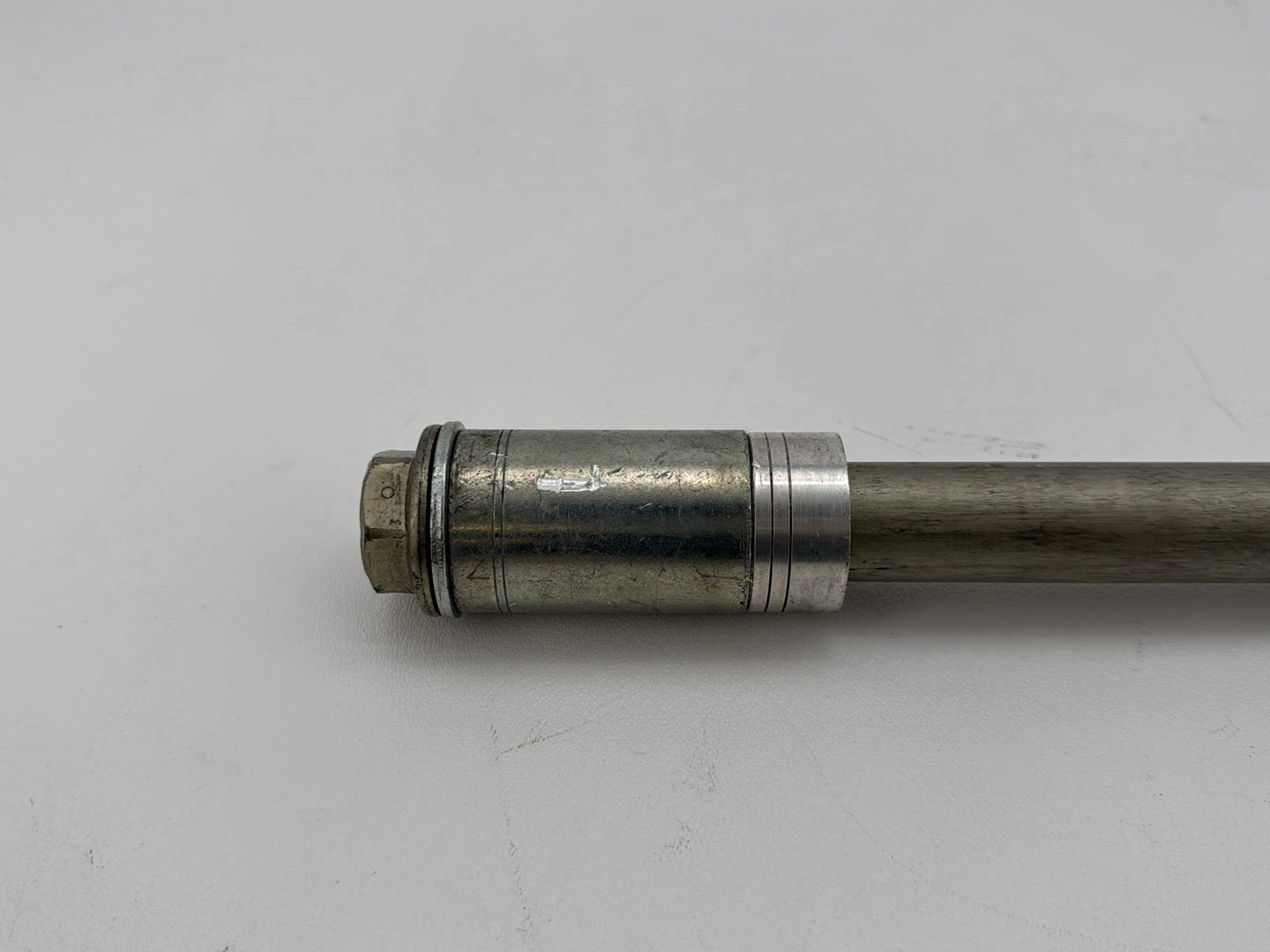 2008 Harley Softail Deluxe FLSTN OEM Rear Wheel Axle Bolt Shaft