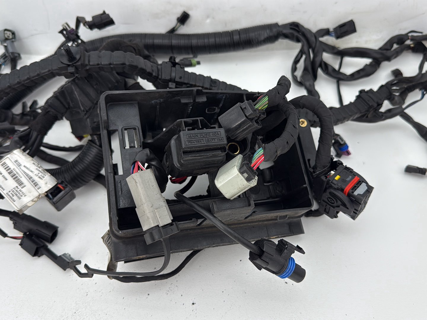 2012 Harley Dyna Fat Bob FXDF 103 OEM Main Wire Wiring Harness Loom
