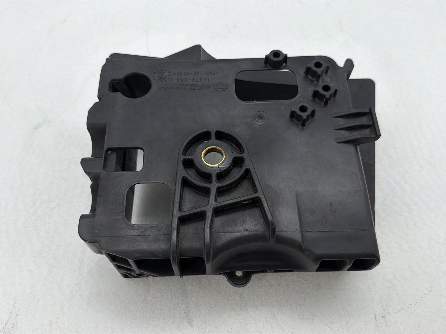 2009 Harley Dyna Street Bob FXDB OEM Battery Lower Box Tray 70379-06A