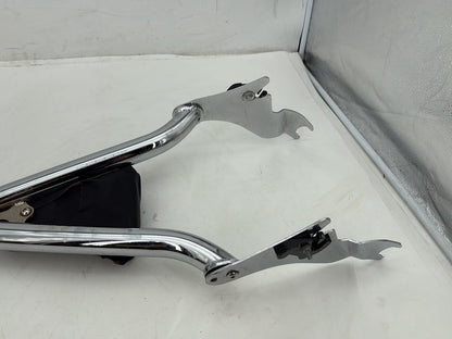 2013 Harley Street Glide Touring FLHX OEM Rear Sissy Bar w/ Backrest Cushion Pad