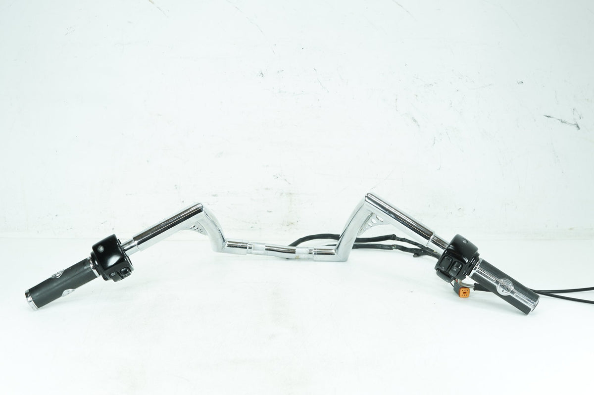 2002 Harley Softail FLSTF Fat Boy OEM Handlebars Left Right Switches Controls