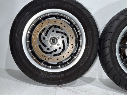 2007 Harley Touring FLHTC Electra Glide Classic OEM Front & Rear Wheel Rim Tire