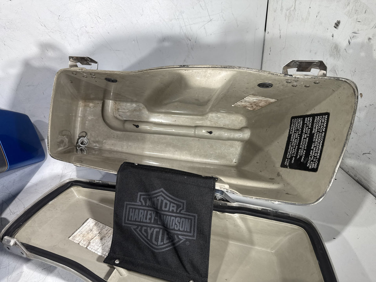 1996 Harley Electra Glide Touring Ultra OEM Left Right Saddlebags Luggage NOKey