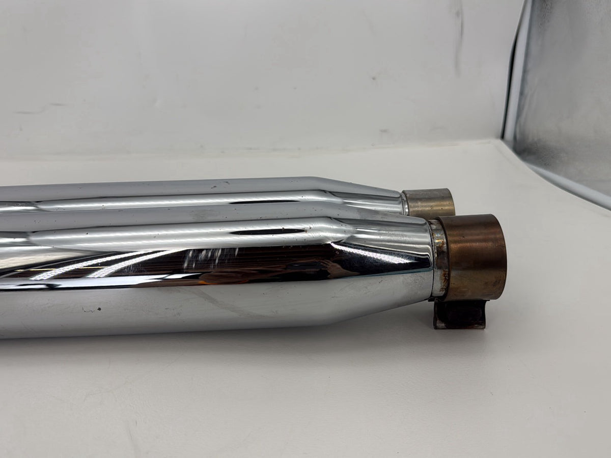 14 Harley Sportster XL883 883 SuperLow Exhaust Muffler Silencer Slip On RINEHART