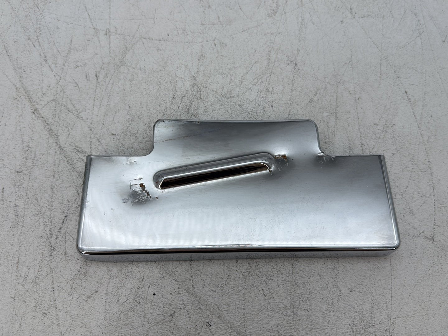 2000 Harley Dyna FXDWG Wide Glide OEM Left Side Battery Cover Trim Panel