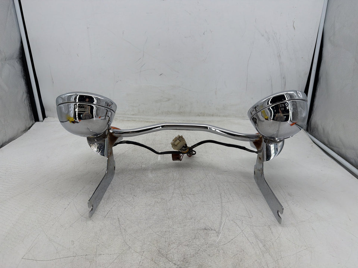 1991 Harley Electra Glide Touring Classic OEM Front Turn Signal Indicators Aux Light Bar